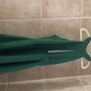 Emerald green mini dress! Bought at a boutique